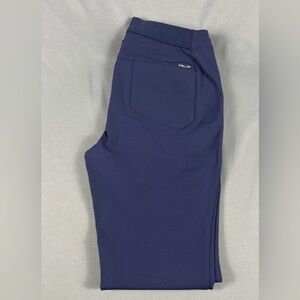 RLX Ralph Lauren Womens Golf Pants 0 Navy Blue Nylon Spandex NWOT